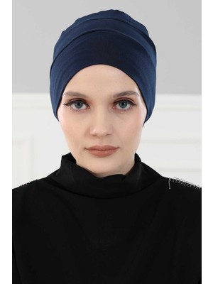 Mestore Bere Model Tesettür Bone,b-35 Lacivert
