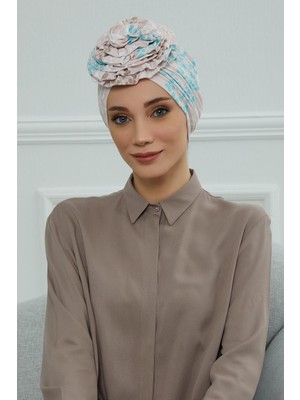 Mestore Güllü Penye Desenli BONE,B-21YD Desen 30