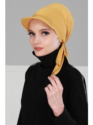 Mestore Siperlikli Bandana,b-40 Hardal Sarısı