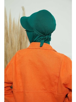 Mestore Siperlikli Penye Bone,b-75 Koyu Yeşil