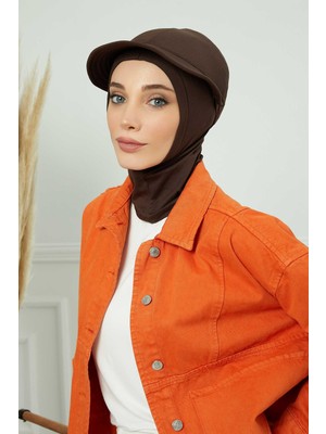 Mestore Siperlikli Penye Bone,b-75 Kahverengi