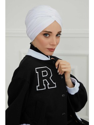 Mestore Tesettür Bone,b-9 Beyaz