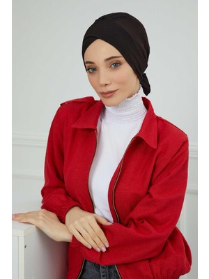 Mestore Kuşaklı Penye Bone,b-31 Siyah