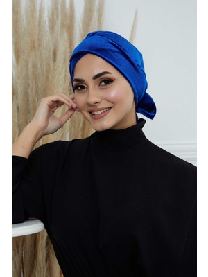Mestore Kuşaklı Kadife BONE,B-31K Saks