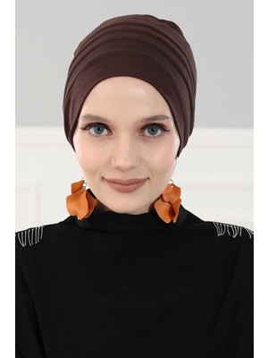 Mestore Bere Model Tesettür Bone,b-34 Kahverengi
