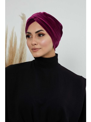 Mestore Kadife Bone,b-9k Mor