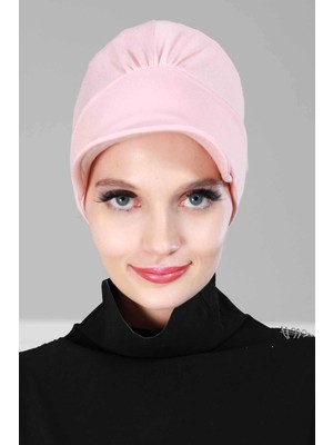 Mestore Şapkalı Penye Bone,b-30 Pudra