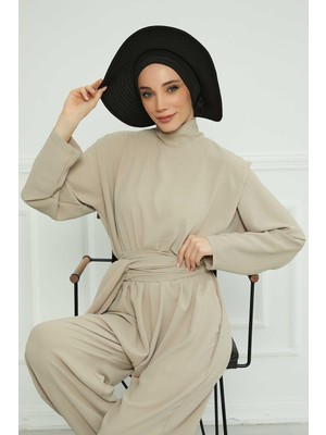 Mestore Çıkarılabilir Penye Şapka Bone,s-2p Siyah