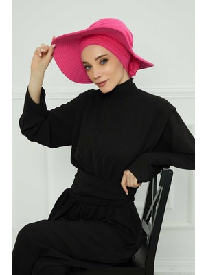 Mestore Çıkarılabilir Penye Şapka Bone,s-2p Fuşya