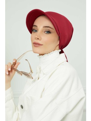 Mestore Siperlikli Bandana Bone,b-71 Bordo