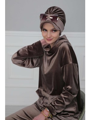 Mestore Siperlikli Kadife BONE,B-30K Vizon