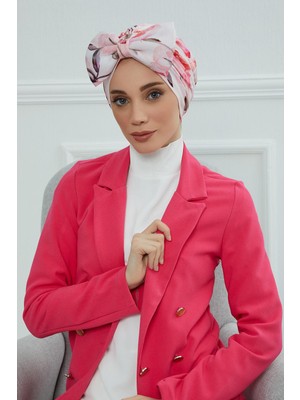 Mestore Desenli Dev Fiyonklu BONE,B-11YD Desen 26