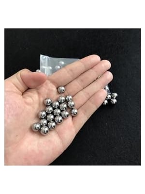 Dünya Magnet 100 Adet; Çelik Bilya 8 Mm, Çok Amaçlı, Tane Demir Misket Rulman Bilye