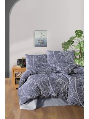 Tek Kişilik Nevresim Takımı Negro Series Gri 160X220