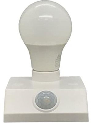 9W (60W) 360 Derece Hareket Sensörlü Lamba Beyaz 6500K E27