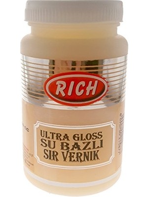 Ultra Gloss Su Bazlı Sır Vernik, 250 cc