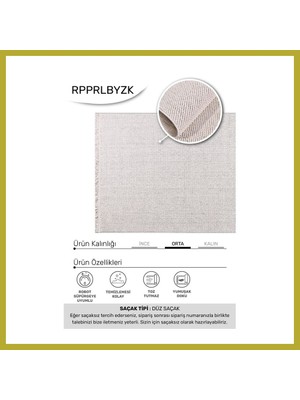 Bezos Youdayhomecollection Parla Model Oturma Odası Halısı · Ebat: 80X80 Bcks