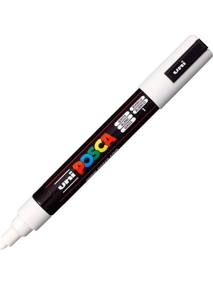 5m 1.8-2.5 mm Keçe Uçlu Markör Kalem Seti, Beyaz