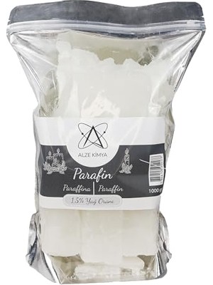 Parafin Wax Yüksek Kaliteli 1 kg Mum Yapım Malzemesi (1,5% Yağlı)