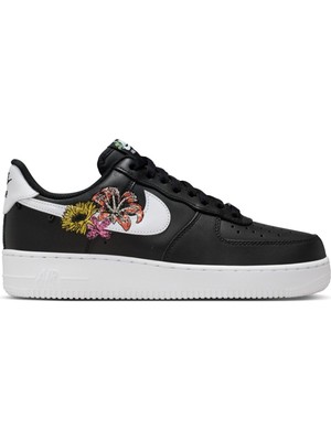 Nike Air Force 1 Af1 Premium Leather Sneaker Black Hakiki Deri Günlük Spor Ayakkabı Siyah