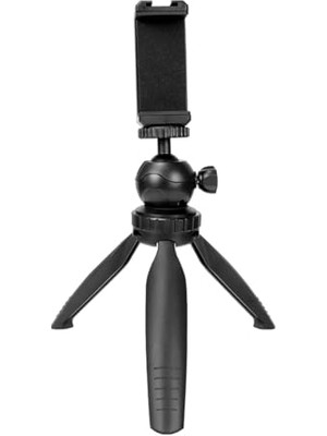 Pocket M2T 19 cm Mini Tripod ve Telefon Tutucu, 2,5 kg Kapasite, 360° Döner Kafa