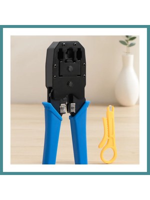 Bezos RJ45/CAT5 3'ü1 Arada Krimp Pensesi Mac