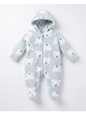 Pakel Welsoft Unisex Bebek Tulum 3-6 Ay 6-9 Ay 9-12 Ay 12-18 Ay Patikli %100 Pamuklu Yenidoğan Bebek Tulum