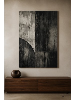 Terkedilmiş Fabrika — 30×40 cm Kanvas Tablo