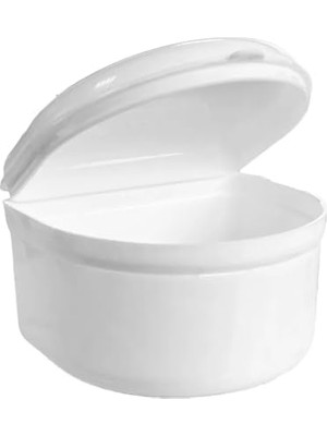 Premium Plastik Büyük Boy Hijyenik Gece Plak Protez Diş Taşıma Koruma Saklama Kutusu Kabı 1 Adet