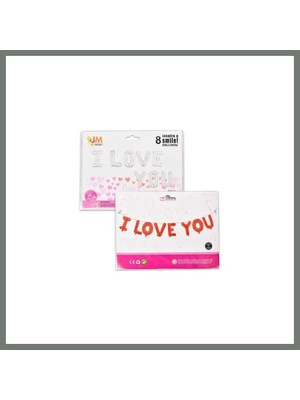Bezos SVN-105 Balon I Love You 1 Adet Mmbz