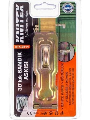 Caselka Kınetex Sandık Askısı 30 Luk Vakumlu KTX2814, Caselka