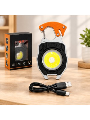 Techroid Çok Amaçlı Şarjlı Fener