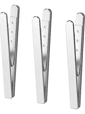 Kungsfors Manyetik Klips, Paslanmaz Çelik, 7 Mm, 8 Cm, Paket Miktarı: 3 Paket