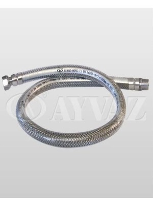 Ankastre Ocak ve Fırın Doğalgaz Bağlantı Hortumu; 75 Cm, Esnek Metal Boru, Gaz Fleksi