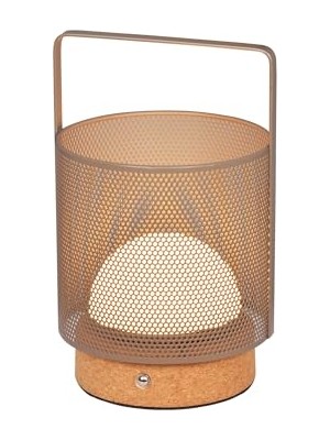 Erta 04 Kahve Şarjlı Masa Lambası 1X1.5W 4000K