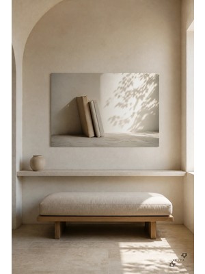 Gölge Arşivi — Minimalist Katman — 30×40 cm Kanvas Tablo