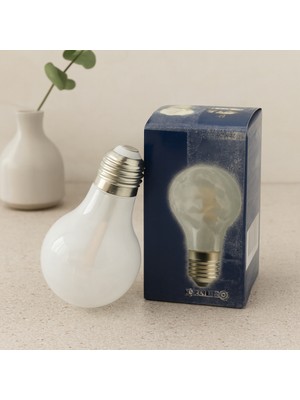 TeknoKapsül LED Filament E27 4W 2200K 400 Lümen Rustik Ampul (Kırılmaz)