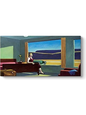 Edward Hopper Western Motel Tablosu 80 x 40