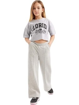 Kız Çocuk Wide Leg Pantolon