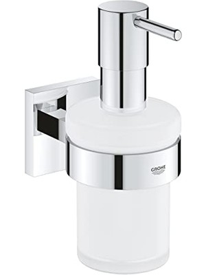 Start Cube Quickfix Sıvı Sabunluk, Duş/banyo Aksesuarı, Krom, 41098000