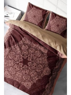 Nevresim Takımı, %100 Pamuk Saten Çift Kişilik Browny, MONOHOME38779