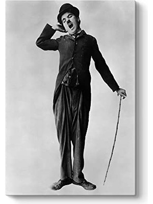 Charlie Chaplin Dikey Tablo 30 x 45