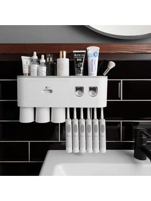 Die Grup Karaca Home Glenda Banyo Organizer Aksesuar, Çok Renkli