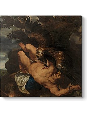 Peter Paul Rubens Prometheus Bound Tablosu, 80 x 80