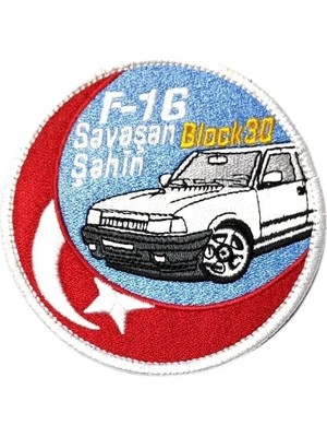 F-16 Savaşan Şahin Peç; Arma, Patch