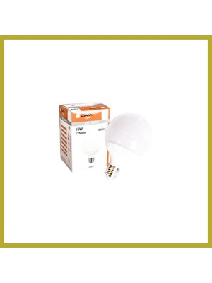 Bezos LEDP016 G95 15W Beyaz Glop LED Ampül 1 Adet Bcks