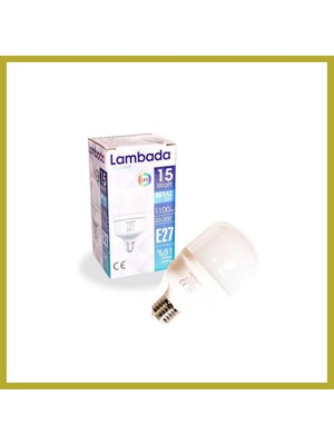 Bezos 15W Torch Beyaz LED Ampül 1 Adet Bcks