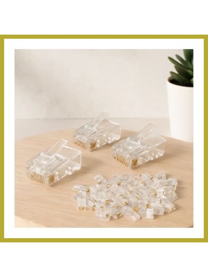 Bezos RJ45 Ethernet Jak 100 Adet Bcks