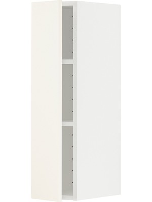 IKEA Beyaz Mutfak Duvar Dolabı 20X37X80 Cm, Tek Kapaklı