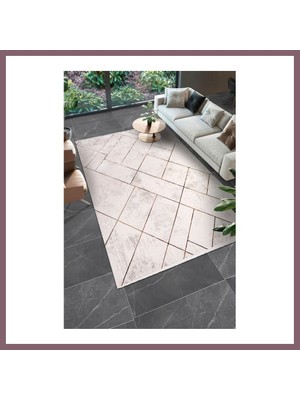 Bezos Youdayhomecollection Sapphire Model Oturma Odası Halısı · Ebat: 80X80 Bzss
